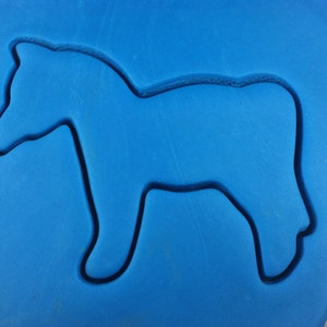 Horse Cookie Cutter - SHARP EDGES - FAST Shipping - Choose Your Own Size!
