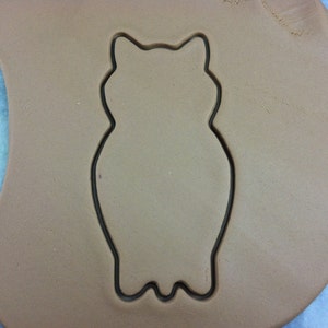 Owl Cookie Cutter - SHARP EDGES - FAST Shipping - Choose Your Own Size!