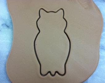 Owl Cookie Cutter - SHARP EDGES - FAST Shipping - Choose Your Own Size!