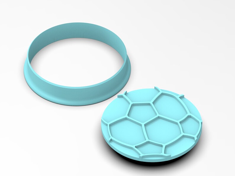 Soccer Ball Cookie Cutter SHARP EDGES FAST Shipping Choose Your Own Size image 6
