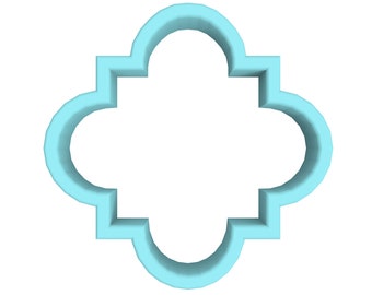 Moroccan Plaque #9 Cookie Cutter - SHARP EDGES - FAST Shipping - Choose Your Own Size!