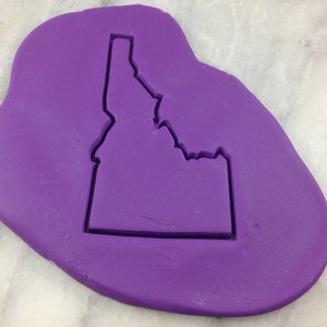 Idaho Cookie Cutter Outline - SHARP EDGES - FAST Shipping - Choose Your Own Size!