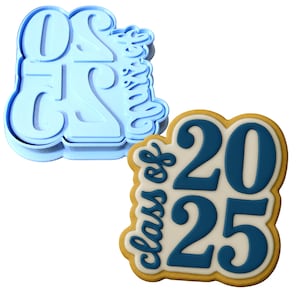 Class of 2025 Cookie Cutter | Stamp | Stencil #9i