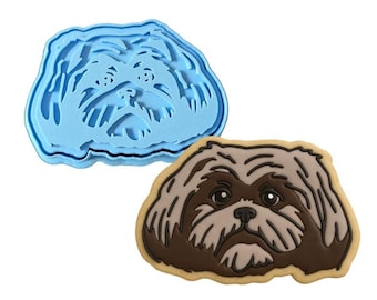Shih Tzu Cookie Cutter | Stamp | Stencil #1