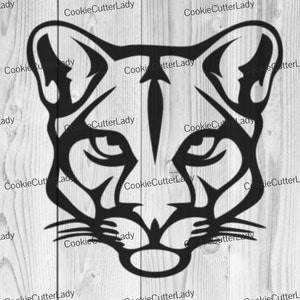 Bobcat Panther Cougar Stencil | REUSABLE, DURABLE, WASHABLE Craft Stencil | Use for Signs, Walls, Canvas & More!2
