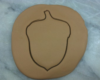 Acorn Cookie Cutter - SHARP EDGES - FAST Shipping - Choose Your Own Size!