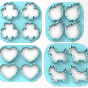French Bulldog Cookie Cutter SHARP EDGES FAST Shipping Choose Your Own Size image 5