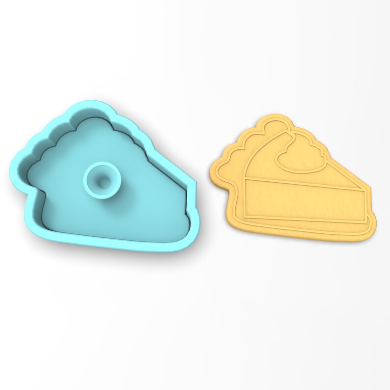 Pumpkin Pie Cookie Cutter Stamp Stencil SHARP EDGES Etsy