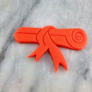 Diploma Graduation Cookie Cutter Detailed - SHARP EDGES - FAST Shipping - Choose Your Own Size!