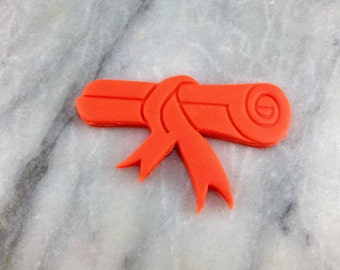 Diploma Graduation Cookie Cutter Detailed - SHARP EDGES - FAST Shipping - Choose Your Own Size!