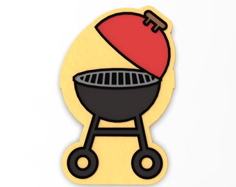Grill-Ausstechform Stempel | Schablone - SCHARFE KANTEN - SCHNELLER Versand - Wählen Sie Ihre eigene Größe!