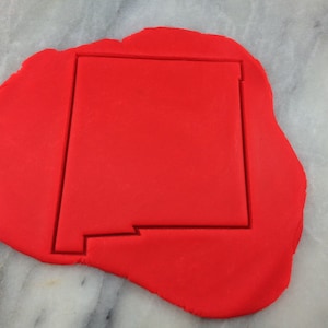 New Mexico Cookie Cutter Outline - SHARP EDGES - FAST Shipping - Choose Your Own Size!