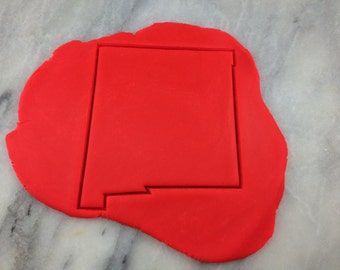 New Mexico Cookie Cutter Outline - SHARP EDGES - FAST Shipping - Choose Your Own Size!