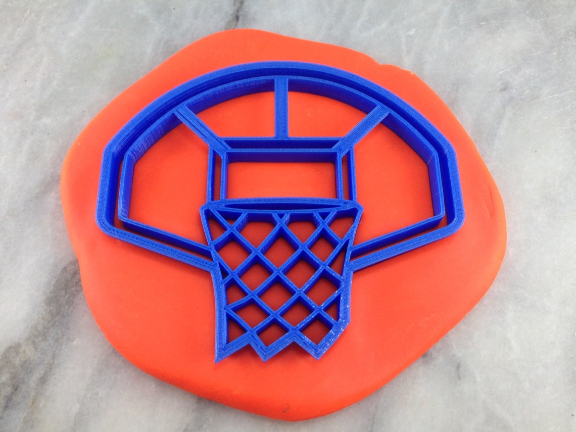 Basketball Hoop Cookie Cutter Detailed SHARP EDGES FAST Etsy