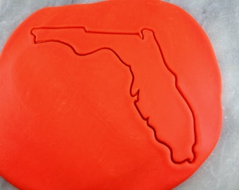 Florida Cookie Cutter Outline - SHARP EDGES - FAST Shipping - Choose Your Own Size!