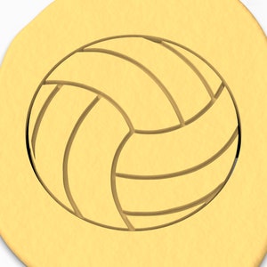 Volleyball Cookie Cutter SHARP EDGES FAST Shipping Choose Your Own Size image 4