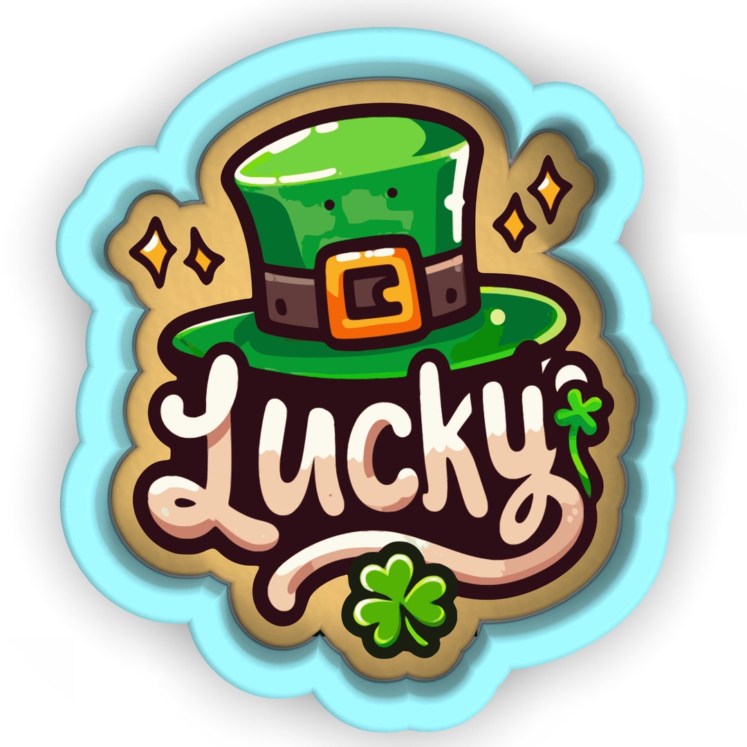 Lucky Hat Cookie Cutter | Stamp | - SHARP EDGES - FAST Shipping ...