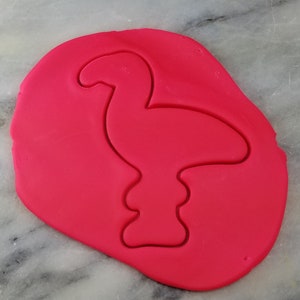 Flamingo Cookie Cutter Outline #2 - SHARP EDGES - FAST Shipping - Choose Your Own Size!