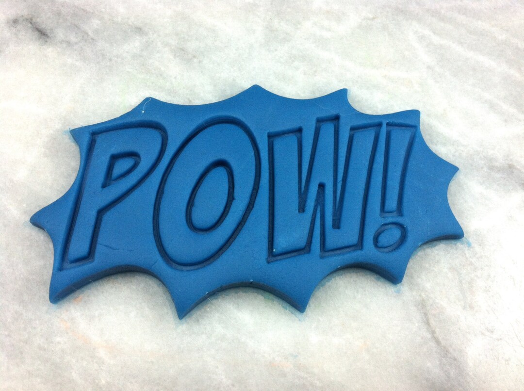 Comic Book Pow Cookie Cutter Detailed Starburst - SHARP EDGES - FAST ...