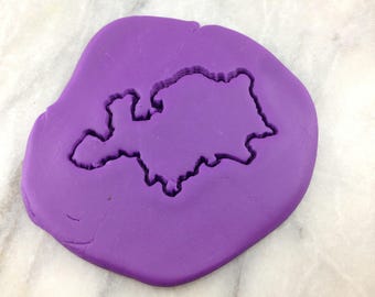 Europe Outline Cookie Cutter - SHARP EDGES - FAST Shipping - Choose Your Own Size!