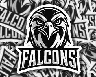 Falcon 1 Vinyl Sticker | Dishwasher Safe & Durable | Custom Sizes | Fast Shipping | Made in USA 1