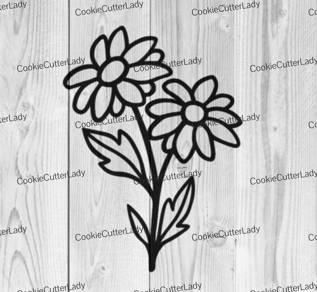 Daisy Stencil REUSABLE, DURABLE, WASHABLE Craft Stencil Use for