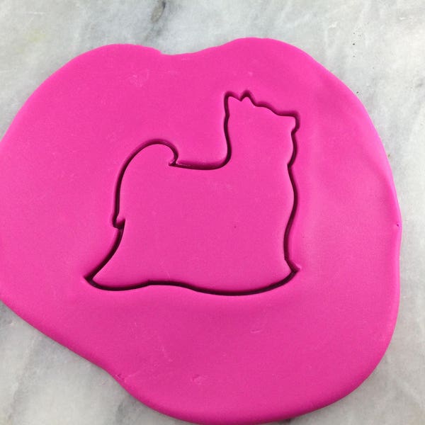 Yorkie Outline Cookie Cutter #2 - SHARP EDGES - FAST Shipping - Choose Your Own Size!