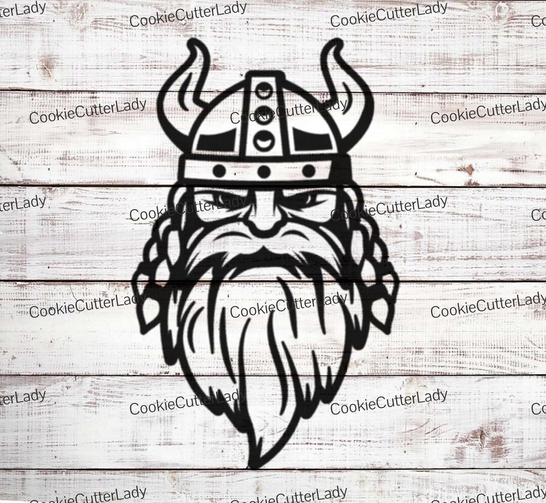Viking Warrior Mascot Stencil | REUSABLE, DURABLE, WASHABLE Craft ...