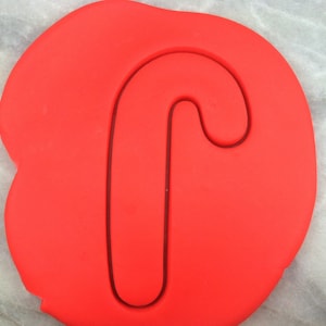Candy Cane Cookie Cutter - SHARP EDGES - FAST Shipping - Choose Your Own Size!