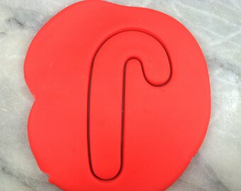 Candy Cane Cookie Cutter - SHARP EDGES - FAST Shipping - Choose Your Own Size!