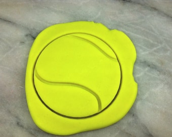 Tennis Ball Cookie Cutter - SHARP EDGES - FAST Shipping - Choose Your Own Size!