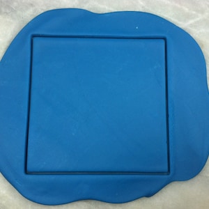 Square Cookie Cutter - SHARP EDGES - FAST Shipping - Choose Your Own Size!