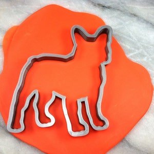 French Bulldog Cookie Cutter SHARP EDGES FAST Shipping Choose Your Own Size image 2