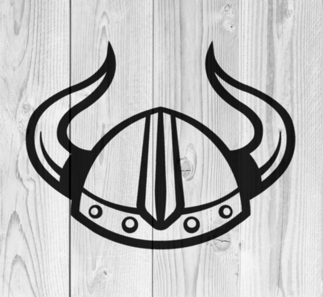 Viking Warrior Helmet Mascot Stencil | REUSABLE, DURABLE, WASHABLE ...