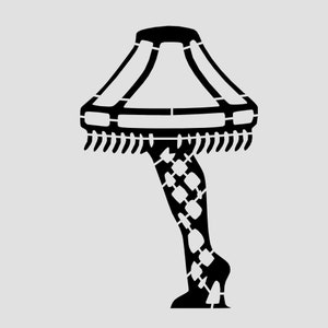 Leg Lamp Cookie Cutter | Stamp | Stencil - SHARP EDGES - FAST Shipping - Choose Your Own Size ...