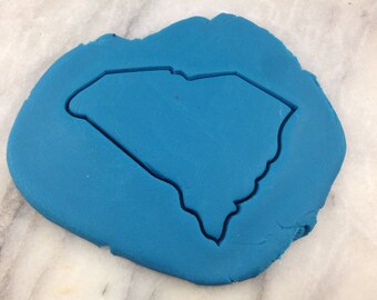 South Carolina Cookie Cutter Outline - SHARP EDGES - FAST Shipping - Choose Your Own Size!