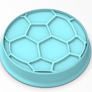 Soccer Ball Cookie Cutter SHARP EDGES FAST Shipping Choose Your Own Size image 5