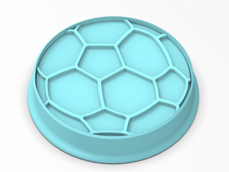 Soccer Ball Cookie Cutter SHARP EDGES FAST Shipping Choose Your Own Size image 5