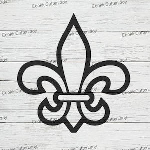 Fleur De Lis Stencil | REUSABLE, DURABLE, WASHABLE Craft Stencil | Use for Signs, Walls, Canvas & More!