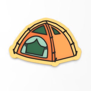 Tent Cookie Cutter | Stamp | Stencil - SHARP EDGES - FAST Shipping - Choose Your Own Size!