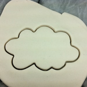 Cloud #3 Cookie Cutter - SHARP EDGES - FAST Shipping - Choose Your Own Size!