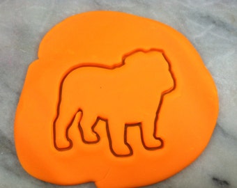 English Bulldog Cookie Cutter - SHARP EDGES - FAST Shipping - Choose Your Own Size!