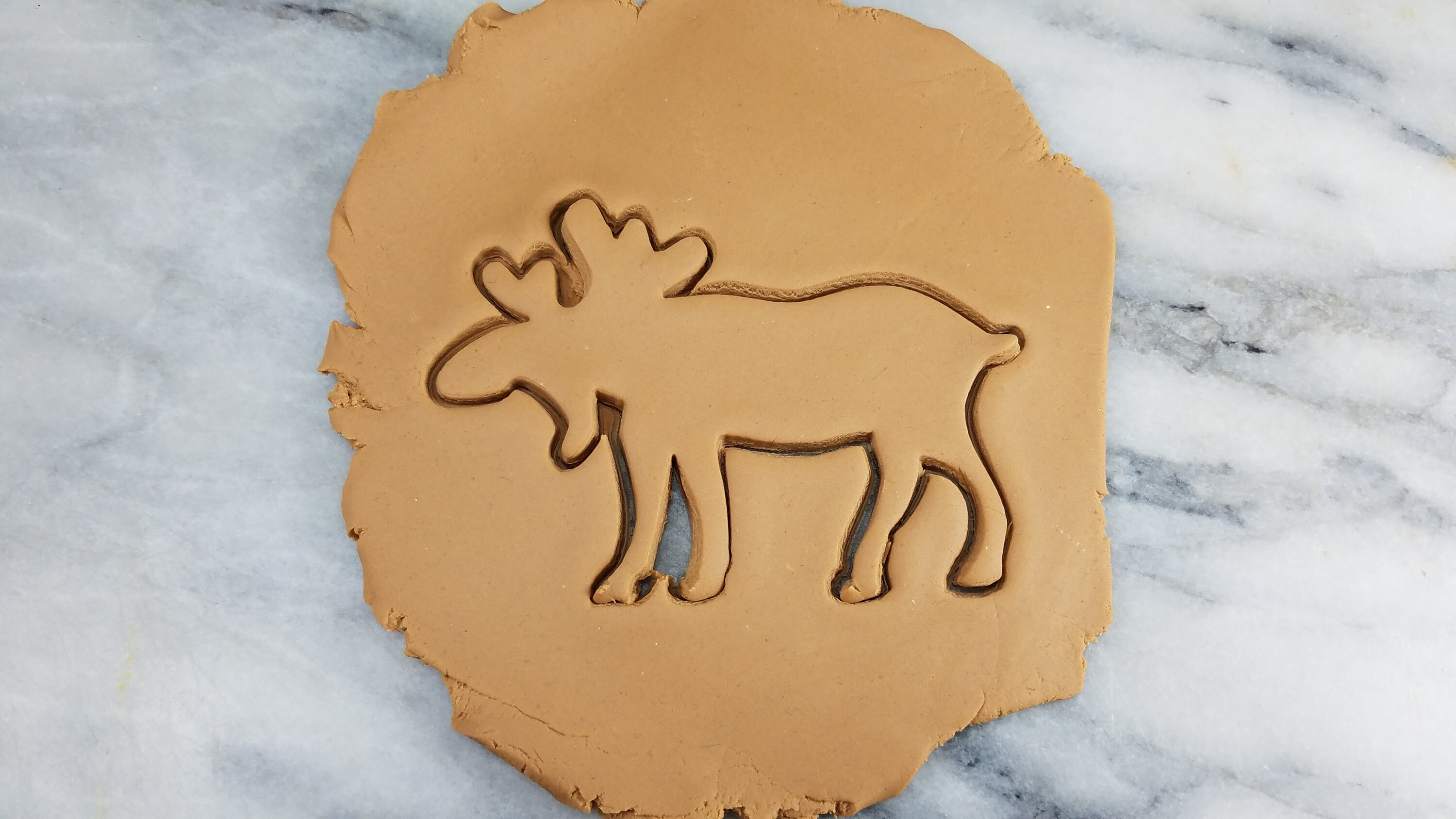 Moose Elk Cookie Cutter Outline 1 SHARP EDGES FAST Etsy