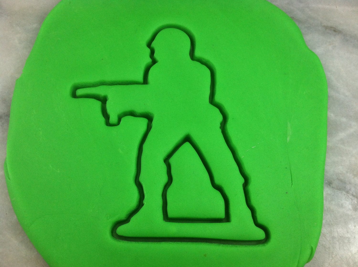 Soldier Man Cookie Cutter - SHARP EDGES - FAST Shipping - Choose Your Own Size!