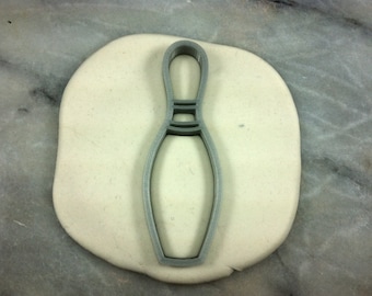 Bowling Pin Cookie Cutter - SHARP EDGES - FAST Shipping - Choose Your Own Size!