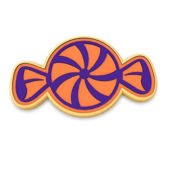 Halloween Candy Cookie Cutter | Stamp | Stencil - SHARP EDGES - FAST Shipping - Choose Your Own Size!