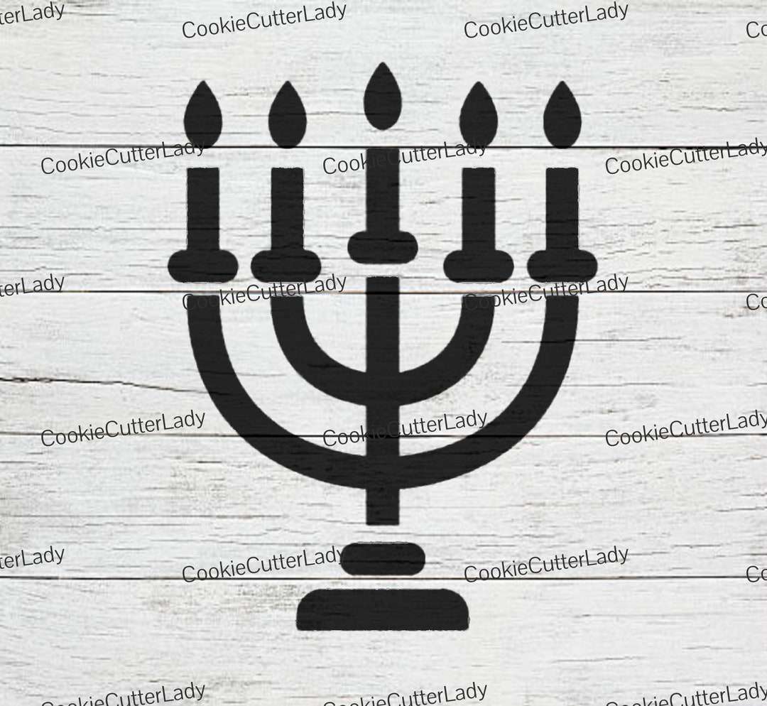 Menorah Hanukah Stencil | REUSABLE, DURABLE, WASHABLE Craft Stencil | Use for Signs, Walls ...