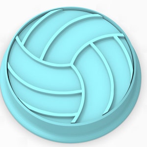 Volleyball Cookie Cutter SHARP EDGES FAST Shipping Choose Your Own Size image 9