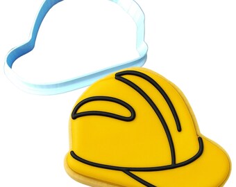 Konstruktion Schutzhelm Cookie Cutter Outline - SCHARFE KANTEN - SCHNELLER Versand - Wählen Sie Ihre eigene Größe!
