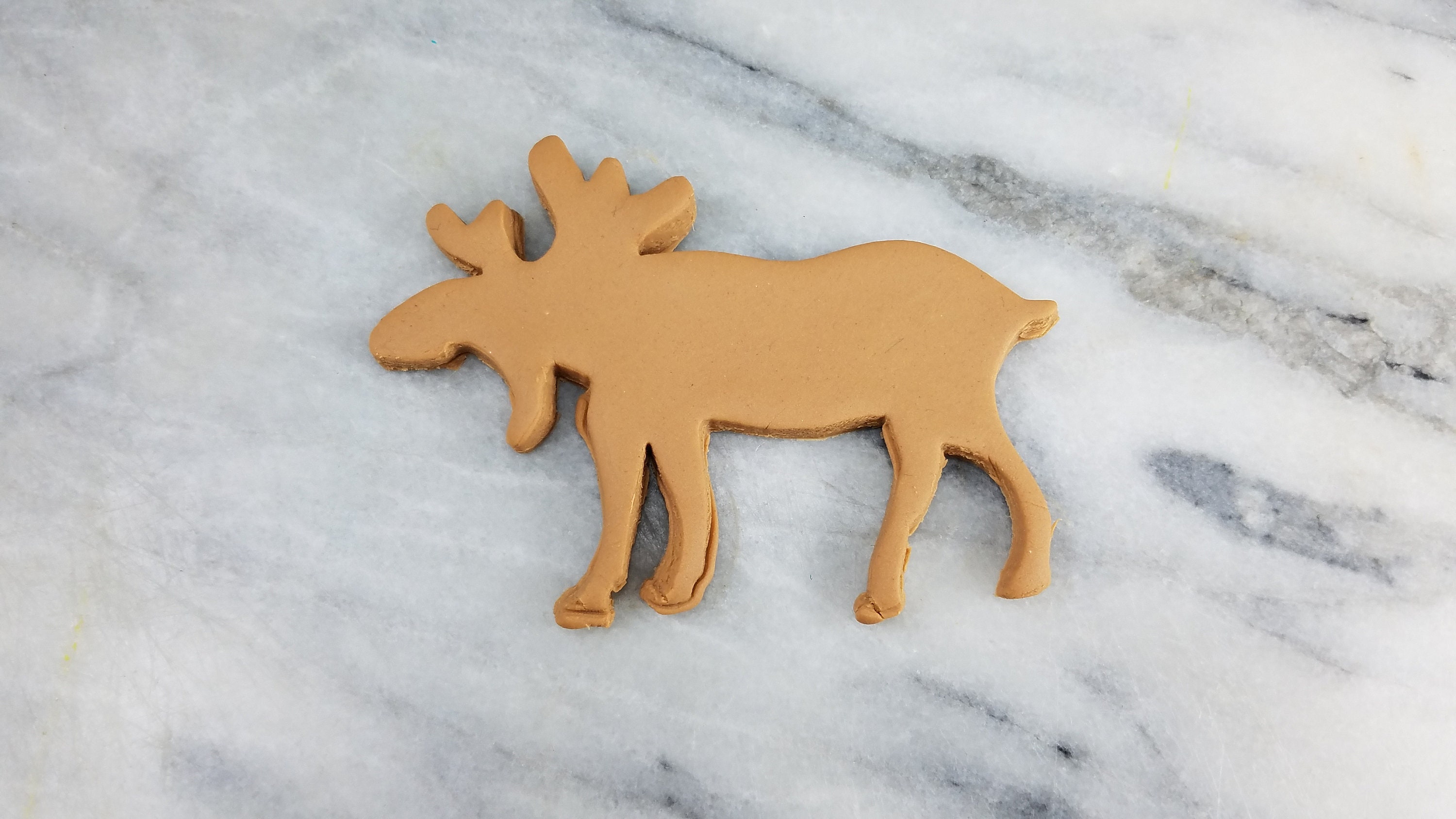 Moose Elk Cookie Cutter Outline 1 SHARP EDGES FAST Etsy